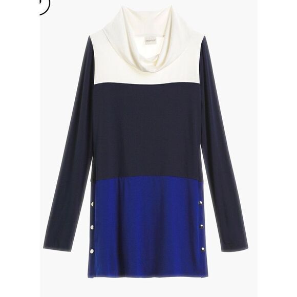 Chicos Zenergy Annie Colorblock Tunic size 3 or XL - Picture 4 of 13